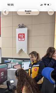 26.12.2025 Tarihli Acil Yardım ve Afet Yönetimi Bölümü Öğrencilerinin Aksaray 112 Acil Çağrı Merkezi Ziyareti
