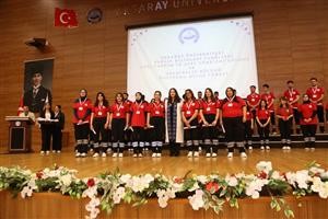 Acil Yardım ve Afet Yönetimi Bölümü ve Hemşirelik Bölümü Üniforma Giyme ve Yemin Töreni Gerçekleştirildi