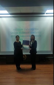 Sağlık Bilimleri Fakültesinde 2025 Yılı Akademik Teşvik Ödülleri Takdim Edildi
