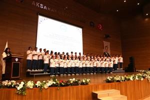 Acil Yardım ve Afet Yönetimi Bölümü ve Hemşirelik Bölümü Üniforma Giyme ve Yemin Töreni Gerçekleştirildi