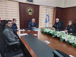 Fakültemiz Akademisyenleri Afet Risk Yönetimi Koordinasyon Birimi Toplantısına Katıldı. 