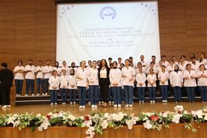 Acil Yardım ve Afet Yönetimi Bölümü ve Hemşirelik Bölümü Üniforma Giyme ve Yemin Töreni Gerçekleştirildi