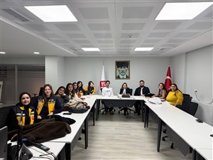 26.12.2025 Tarihli Acil Yardım ve Afet Yönetimi Bölümü Öğrencilerinin Aksaray 112 Acil Çağrı Merkezi Ziyareti