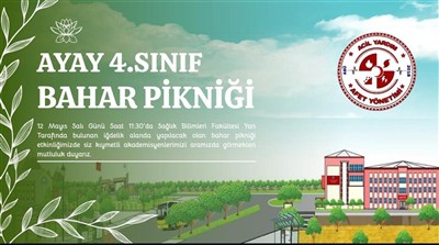 Bölüm 4. Sınıf Öğrencilerimiz İle Bahar Pikniği